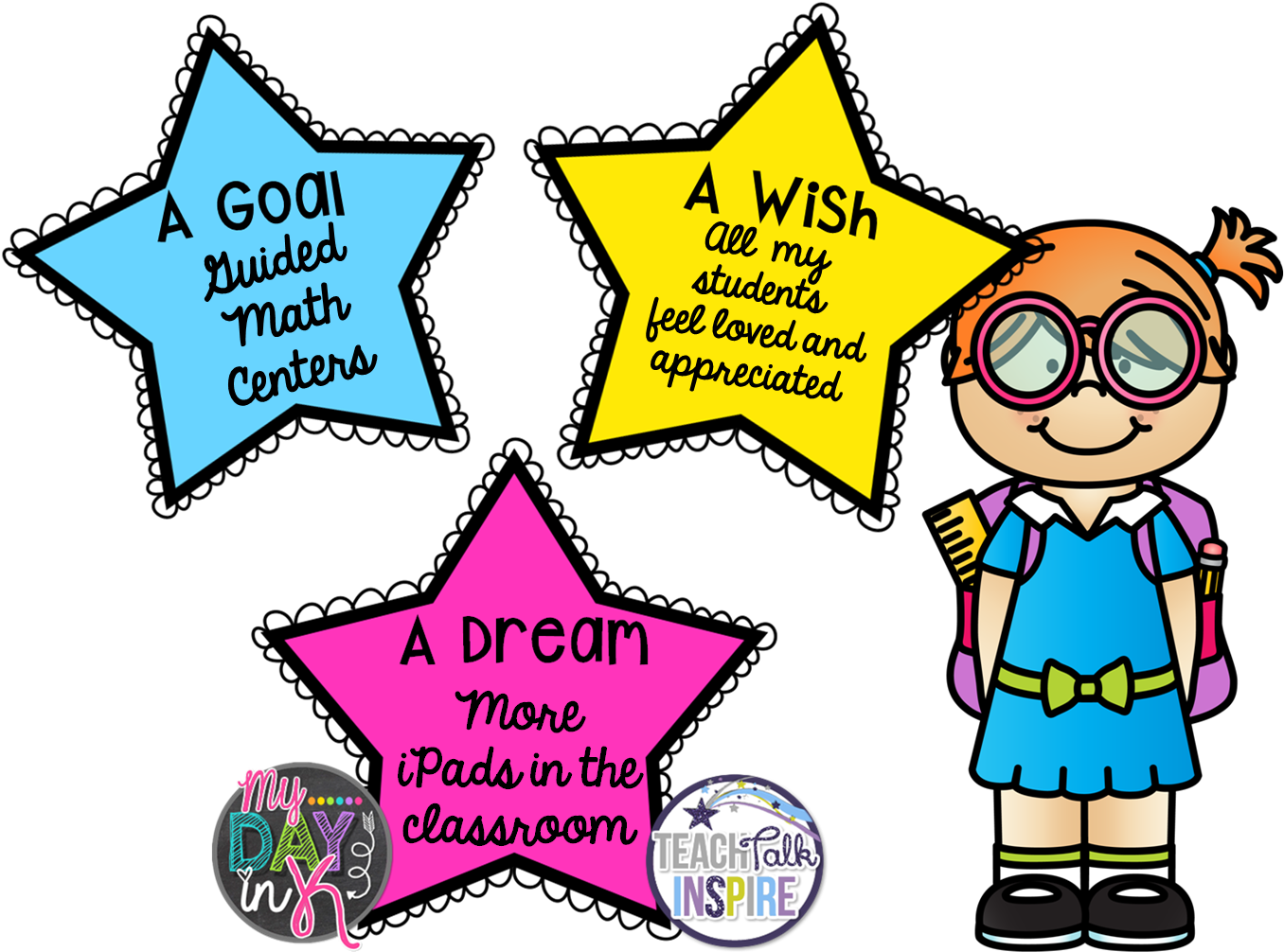 A Goal Since I Am Writing In My Tell All Tuesday Post, - Wish For School (1356x1006), Png Download