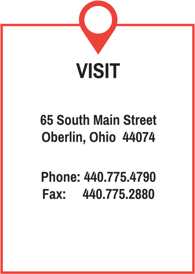 Copy Of Visit - Oberlin Public Library (1000x1000), Png Download