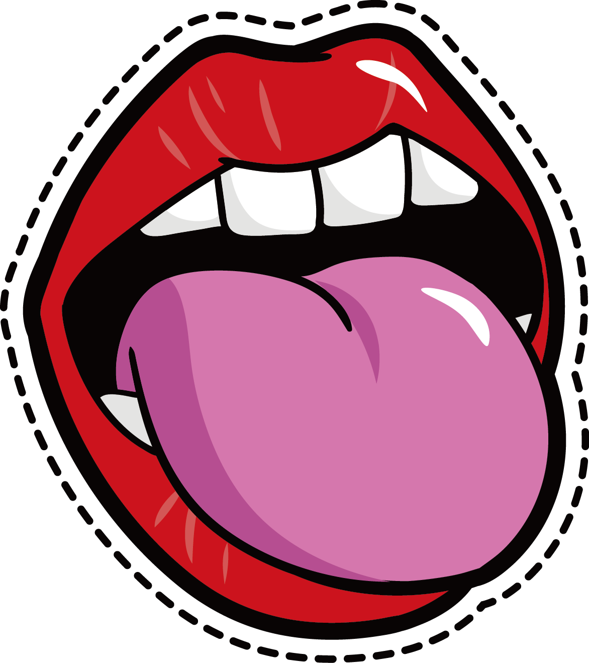 Kiss Tongue Png - Red Broken Heart Throw Blanket (1172x1318), Png Download