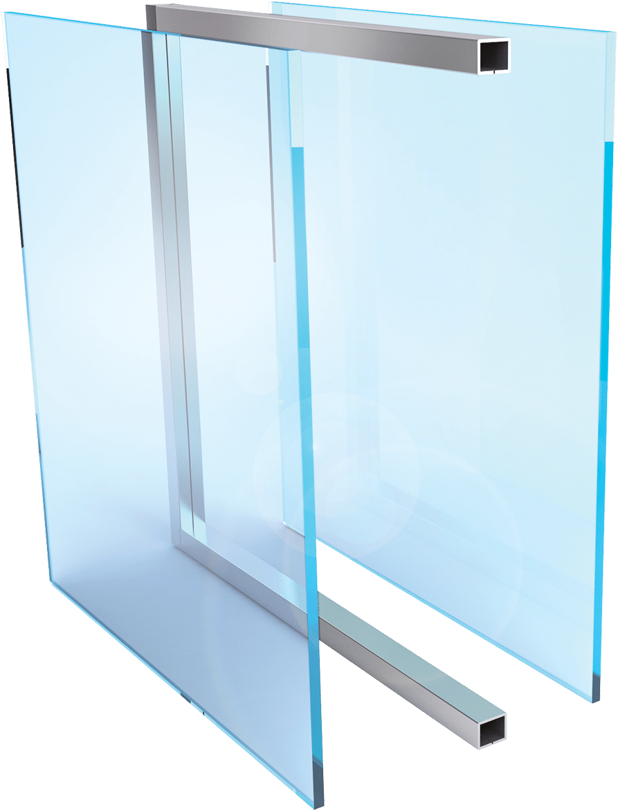 Insulated Glass - Acurlite Structural Skylights, Inc. (930x1200), Png Download