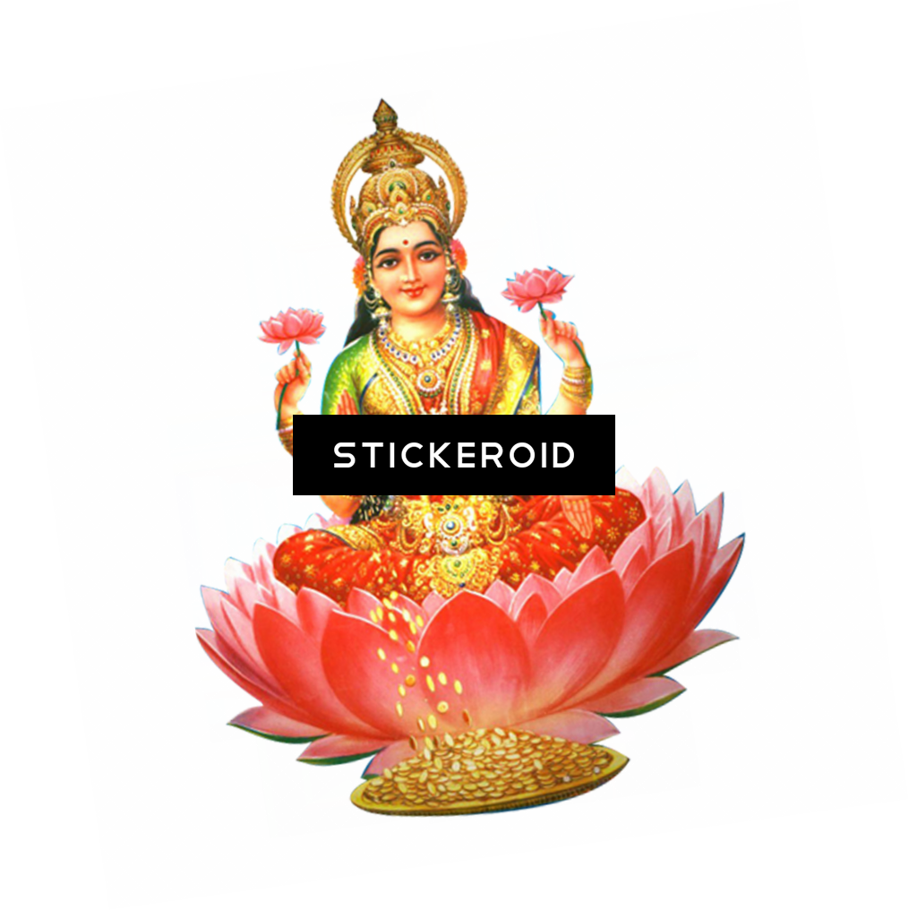 Lakshmi - Diwali Pendant And Silver Plated Necklace (1015x1016), Png Download
