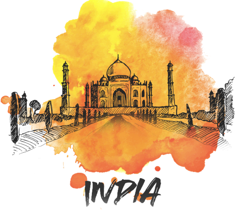 Taj Mahal Clipart India - Logo Of Taj Mahal (481x430), Png Download