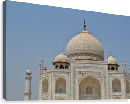 Taj Mahal Canvas Print - Taj Mahal (429x344), Png Download