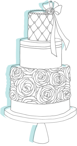 Cake-wedding - Wedding Cake (500x643), Png Download