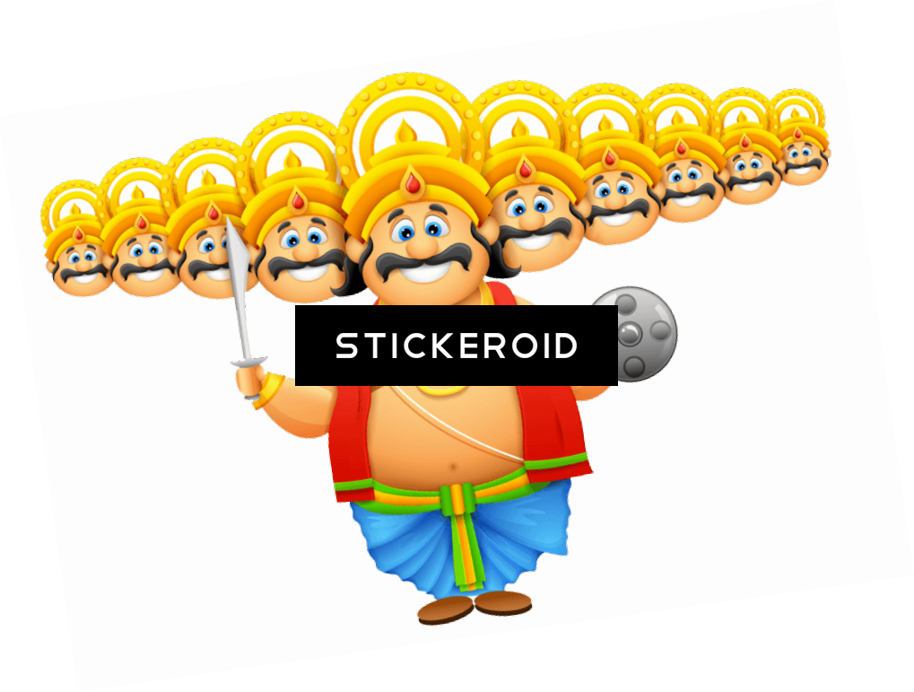Dussehra Character - Happy Dussehra 2018 Date (1019x771), Png Download