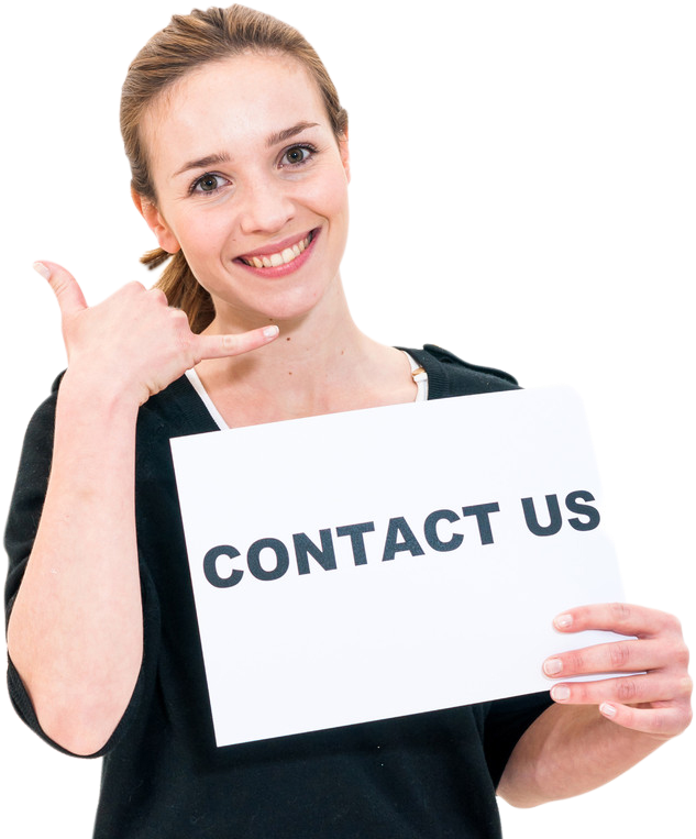 Contact Us Girl - Contact Us Girl Png (800x800), Png Download