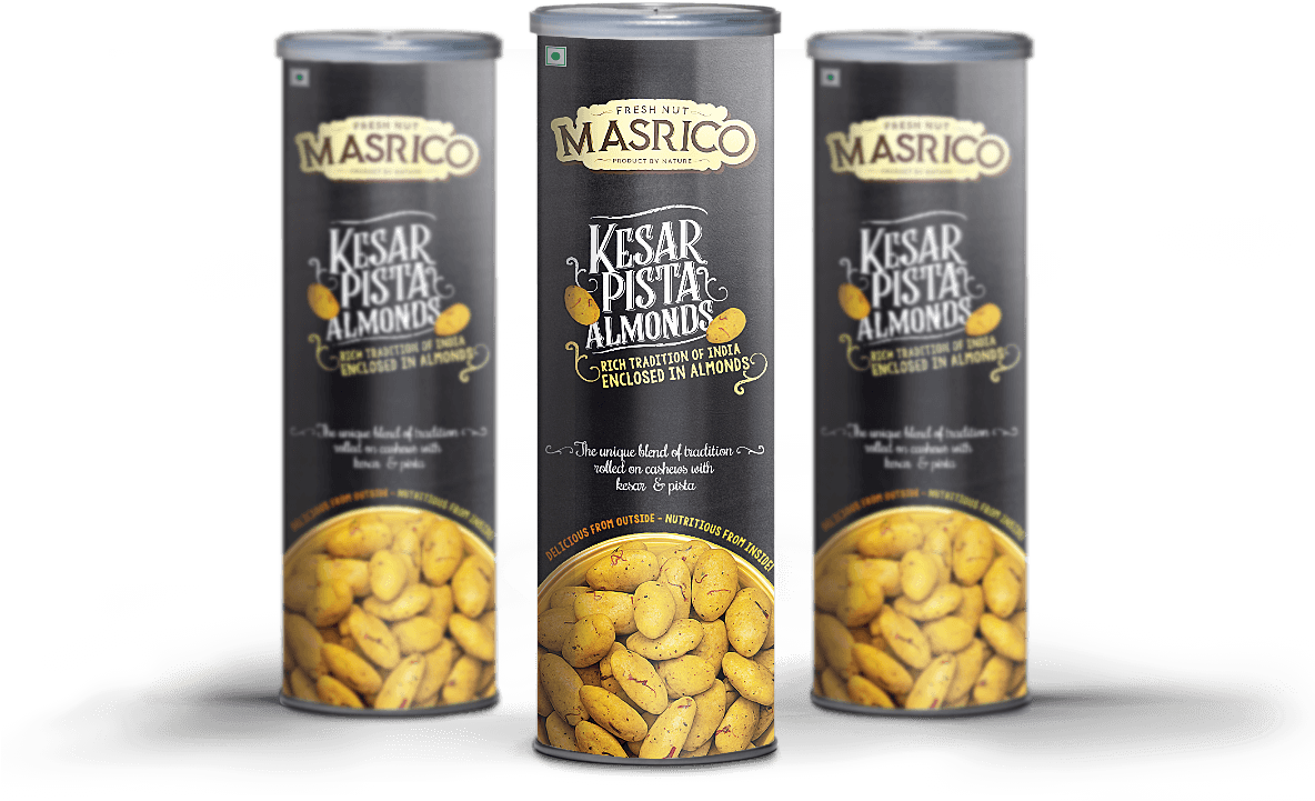 Kesar Pista Flavored Almonds, Roasted Almonds, Best - Cashew (1183x743), Png Download