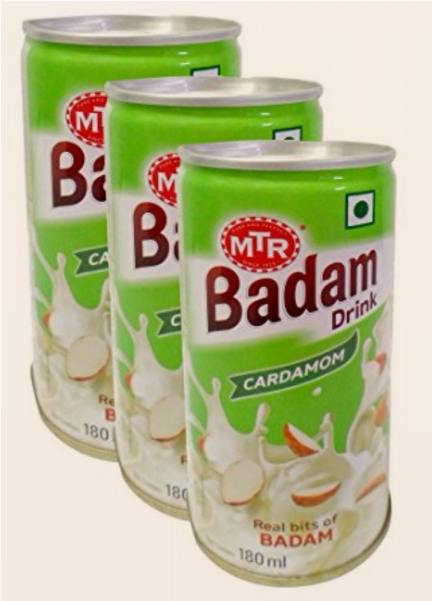 Mtr Badam Drink, Rose Drink - 6.1 Oz (600x600), Png Download