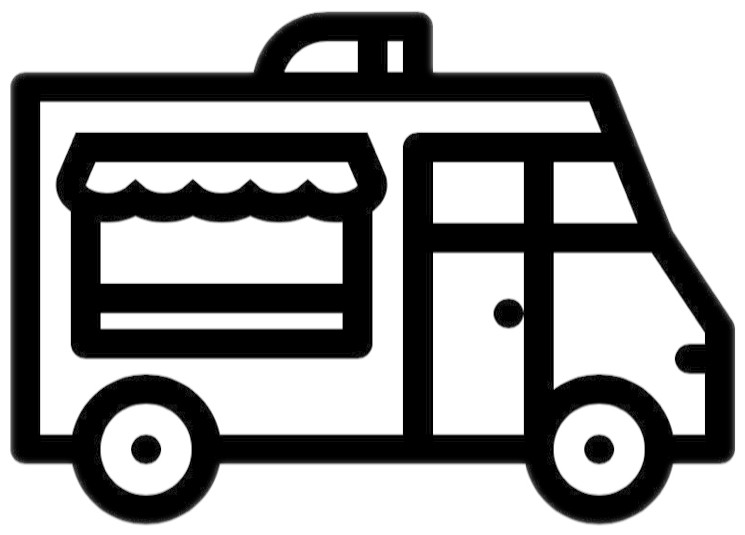 Food Truck Icon - Food Truck Icon .png (745x535), Png Download