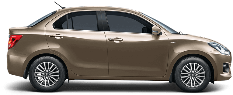 New Dzire Brown Color - Swift Dzire Brown Color (766x313), Png Download