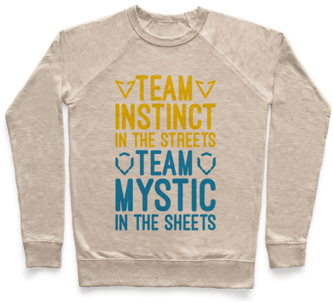Team Instinct In The Streets Team Mystic In The Sheets - Valentine Tee Shirts (484x484), Png Download