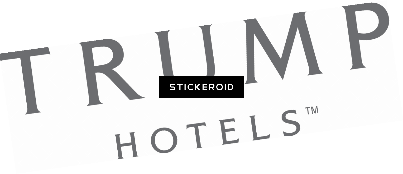 Trump Hotels Logo - Paper Bag (1696x734), Png Download