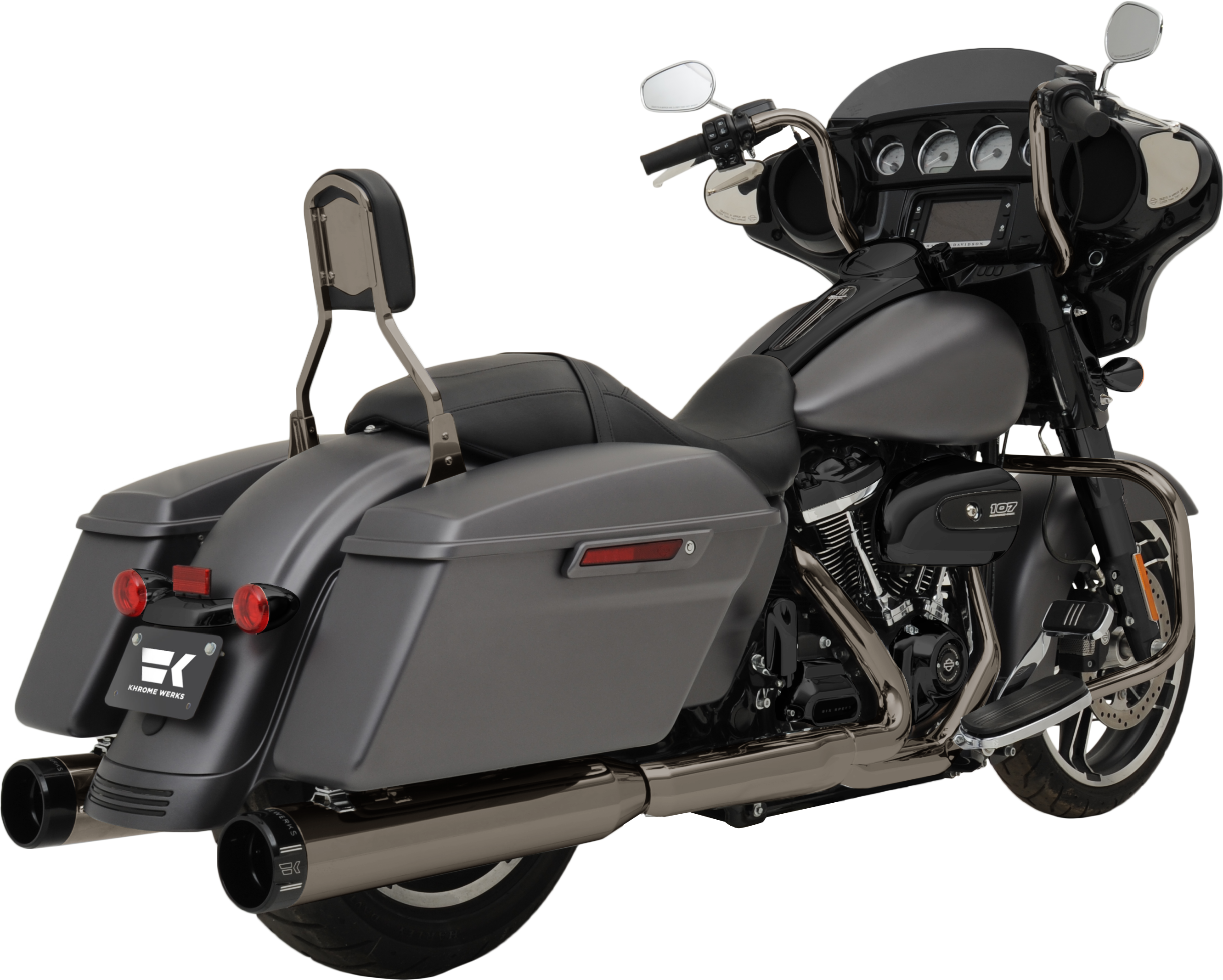 The Eclipse Finish Is One Of The Many New Technologies - Khrome Werks Exhaust Eclipse (2889x2184), Png Download