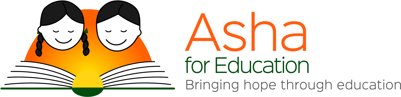 Asha For Education (1395x374), Png Download