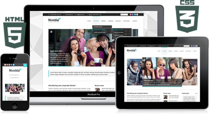 Responsive Website Package For Just $999 Only - Website (669x364), Png Download