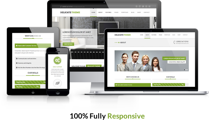 Responsive - Theme Prestashop 1.6 Free (692x398), Png Download