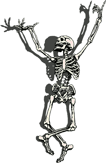 Skeleton Gif Png Clipart Free Download - Couldn T The Skeleton Go (583x850), Png Download