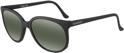 Legend Ski Sunglasses - Vuarnet O2 Sunglasses Black/pure Grey, One Size (800x800), Png Download