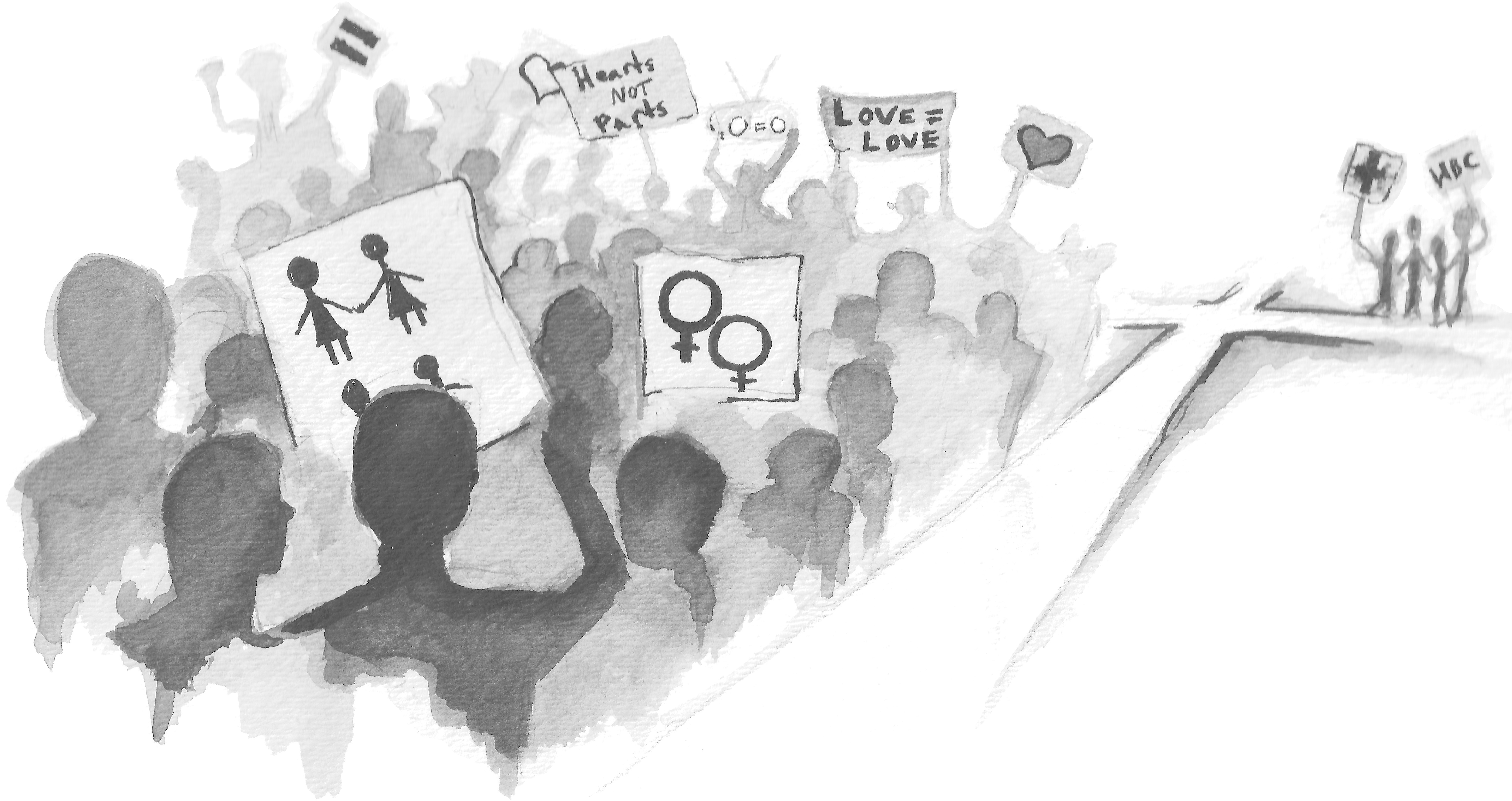 Protest (5945x4278), Png Download