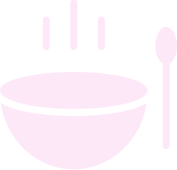 Food Icon - Pink Bowl Icon Transparent (600x574), Png Download