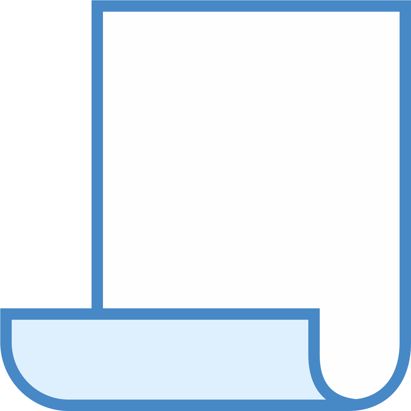 This Icon Is A Rectangle, With The Short Lines Being - Kilobyte (1600x1600), Png Download