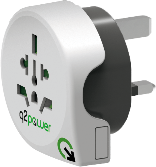 World To Eu Adapter (740x695), Png Download