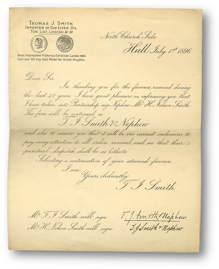#didyouknow On 1 July 1896 The Notice Of Partnership - Handwriting (838x1009), Png Download