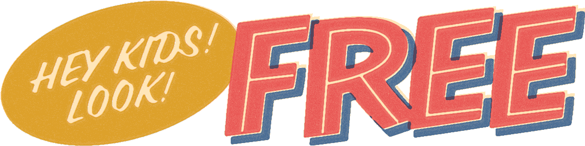 What's The Only Thing You Can Get Free From A Diner - Filmotype Gem Font Free Download (1216x340), Png Download