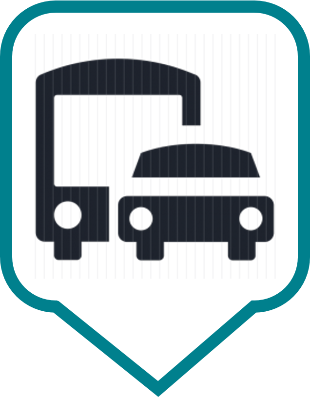 Ict For Public Transportation - Transport (636x815), Png Download