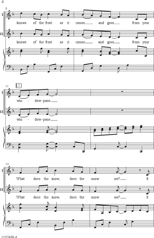Secrets Of Snow Thumbnail - Jesus On The Mainline Score (672x984), Png Download