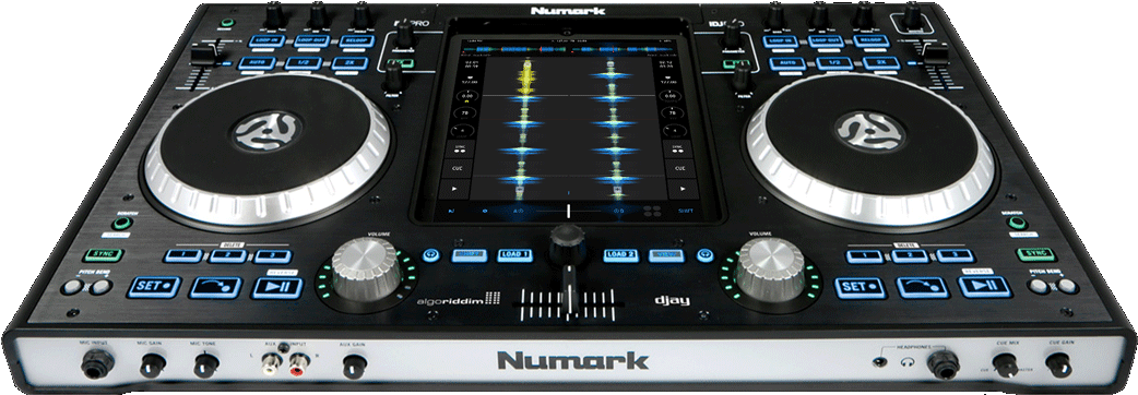 Professional Dj Technology - Numark Premium Dj Controller For Ipad (1200x700), Png Download