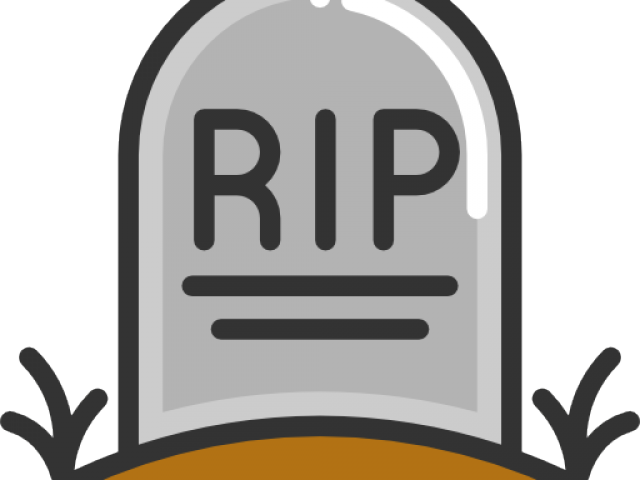 Death Clipart Rip - Tombstone Clipart Transparent Background (640x480), Png Download