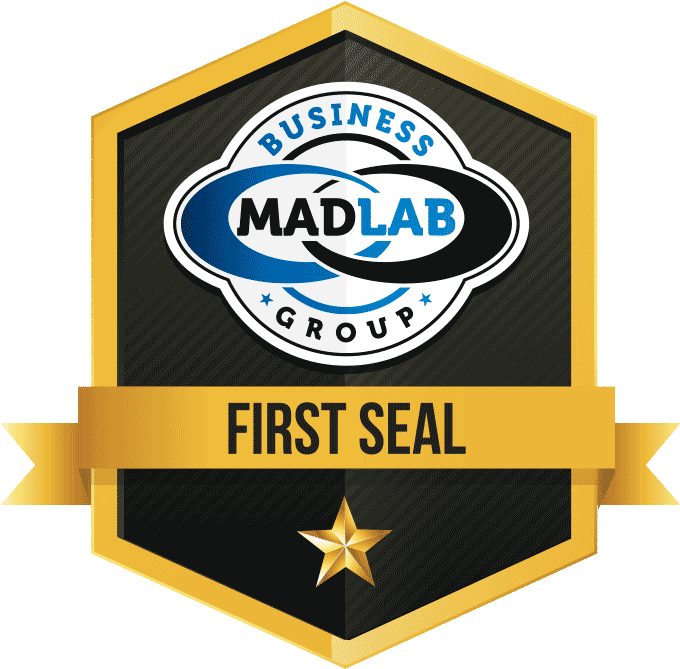 Mlg 1st Seal - Madlab Group (733x728), Png Download