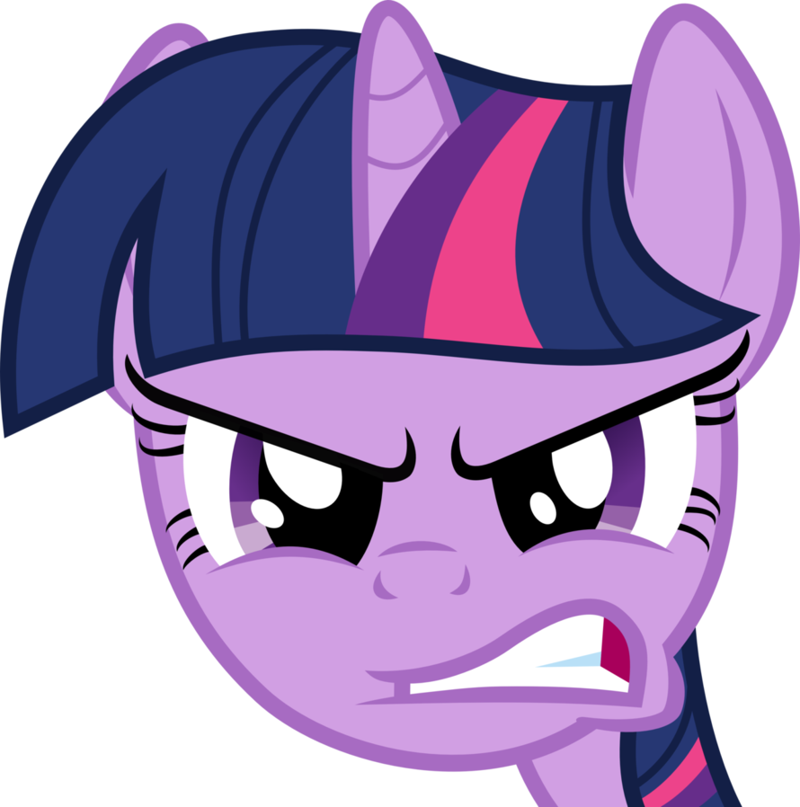 Набор Крутых Картинок Для Всех Геймеров И Вообще Для - Twilight Sparkle Angry Face (890x898), Png Download