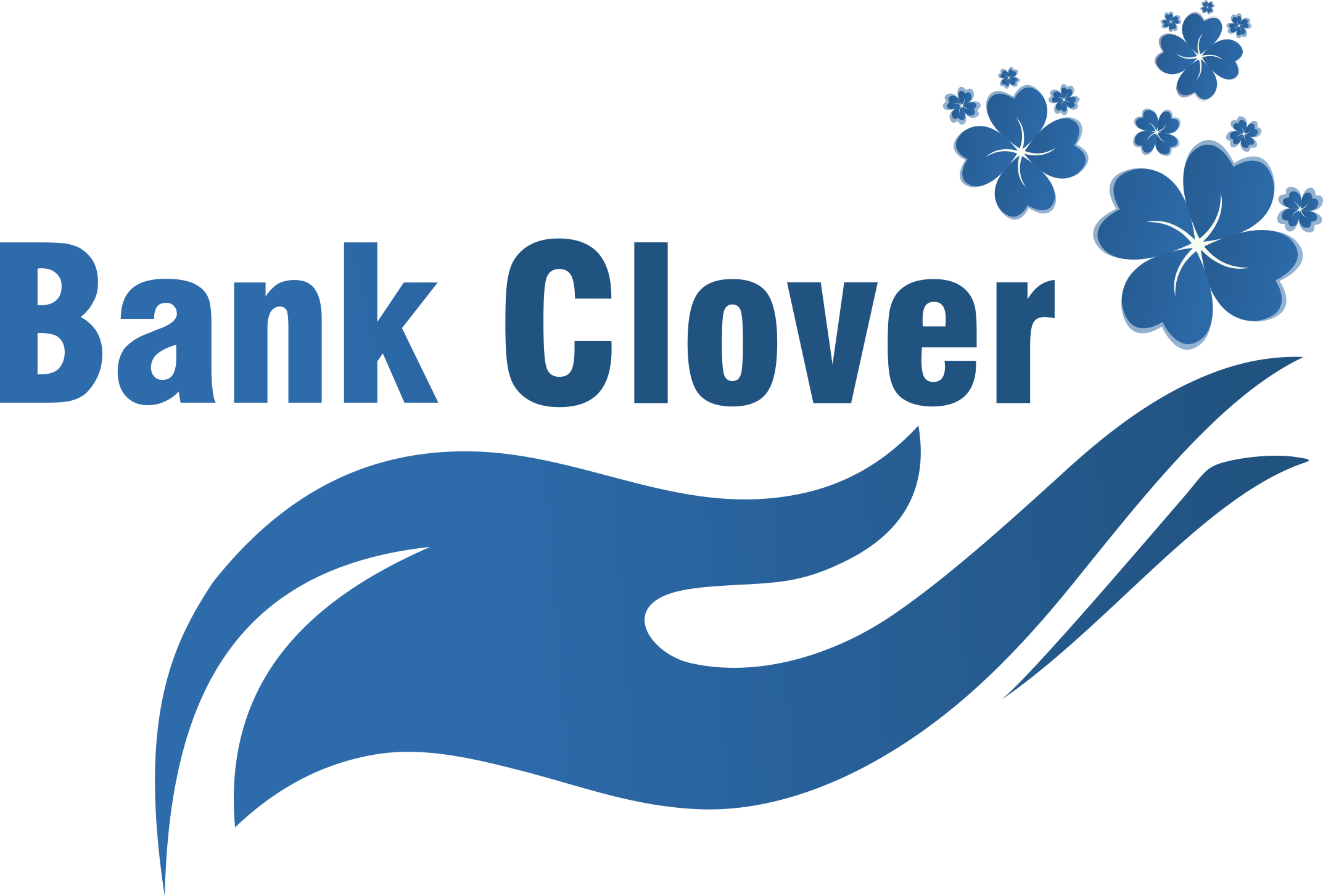Clover - Bank Of America White Png (2145x1453), Png Download