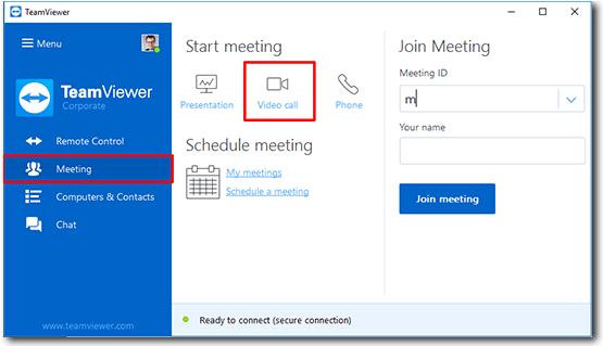 Video Call Snapshot 3 Png - Teamviewer Remote Control (986x318), Png Download