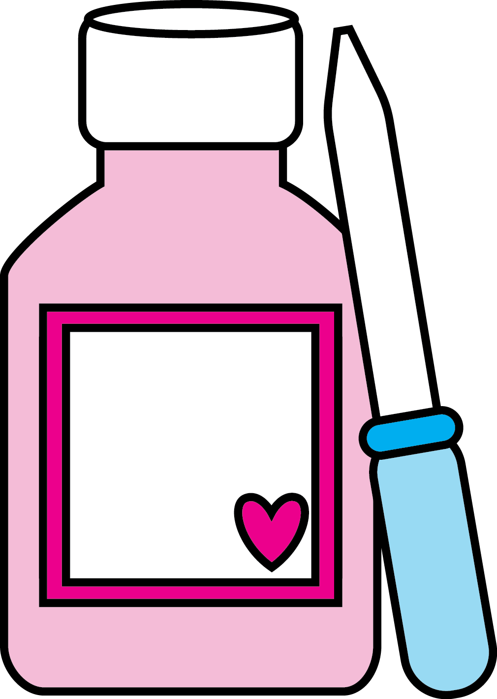 Medicine And Syringe - Medicine (1010x1420), Png Download