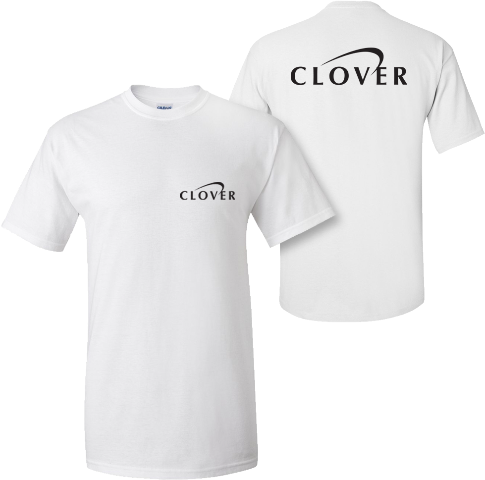 Clover Gildan Dry Blend 50/50 T Shirt 12 Colors Available - Clover (1000x1000), Png Download