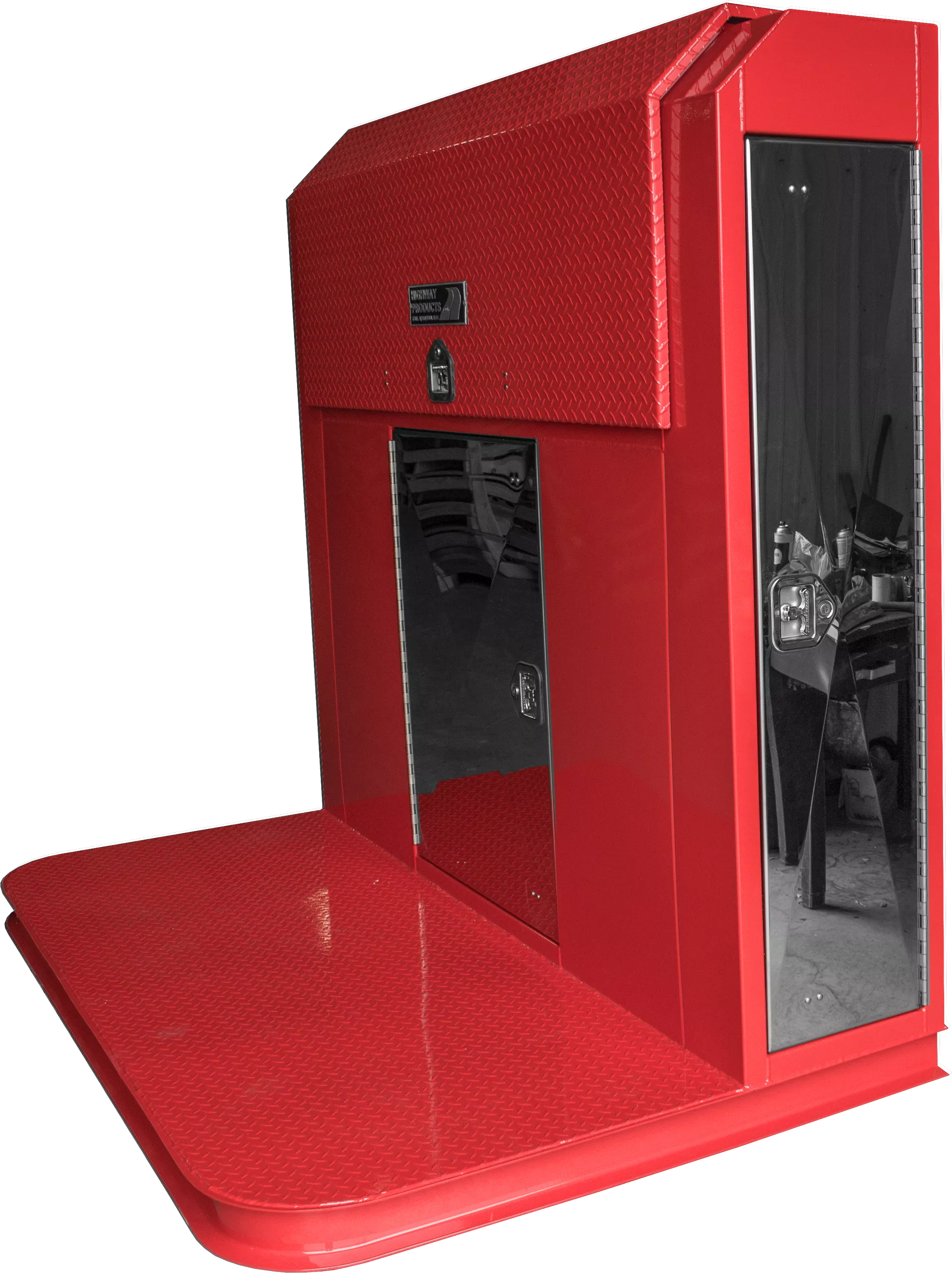 Semi Truck Closet Cab Guard Cutout 01 - Closet (1920x2567), Png Download