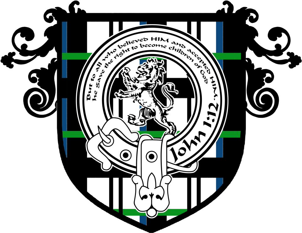 The Raven, The Rocks, And The Thorns - Scottish Crest (1024x1024), Png Download