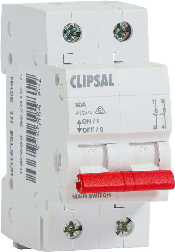 Safe As Houses - Isolator Switch 3 Pole (1200x1000), Png Download