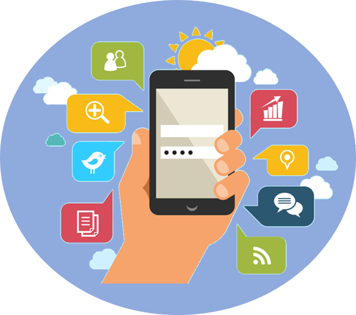 Mobile Marketing - Mobile Marketing In 2018 (697x617), Png Download
