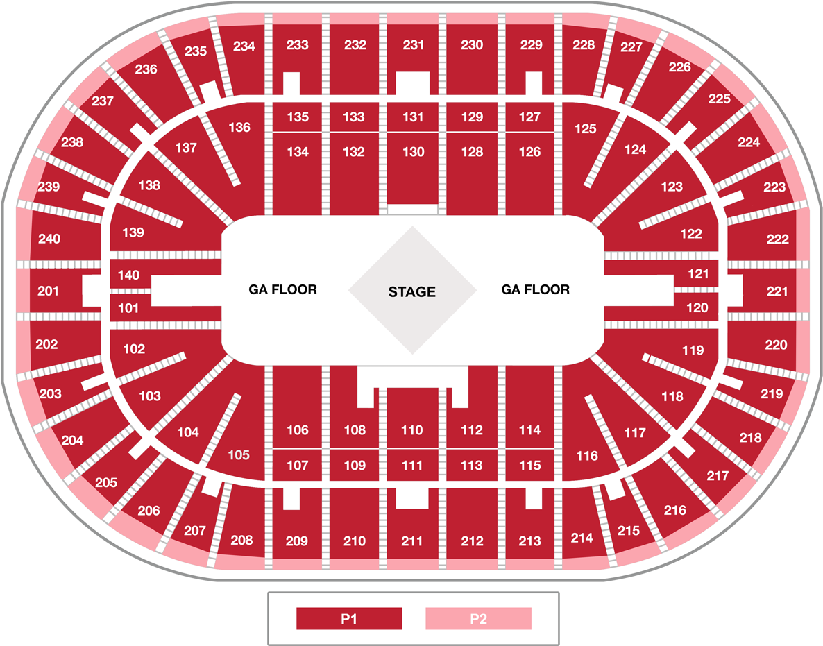 Individual Tickets - U.s. Bank Arena (1280x1012), Png Download