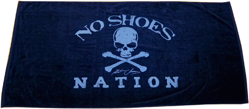 Kenny Chesney Navy No Shoes Nation Beach Towel - Target Field (800x800), Png Download