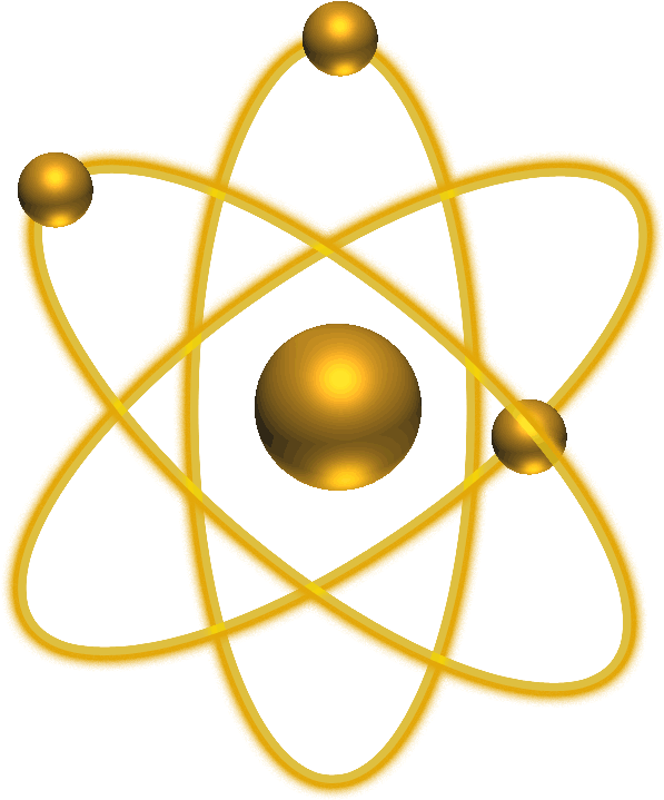 Transparent Atom Jpg Royalty Free Library - Atom Cartoon (1024x768), Png Download