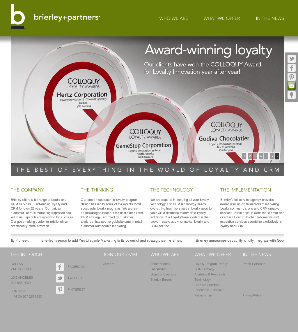 Teradata - Brierley And Partners Loyalty (1024x1139), Png Download