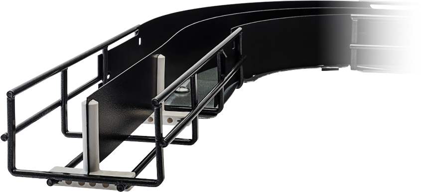 Flex - Divider - Handrail (845x387), Png Download