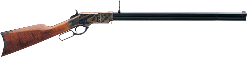 Henry Rifles, Lever Action, Assault Rifle, Old West, - 1860 Henry Rifle (1004x353), Png Download