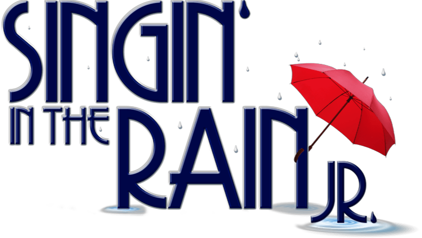 Singin In The Rain Jr Logo (825x466), Png Download