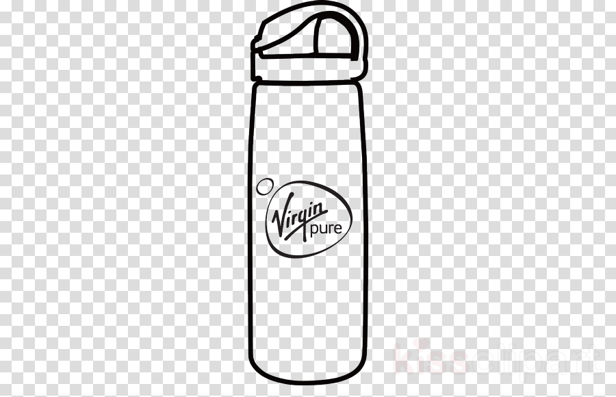 Download Outline Picture Of Water Bottle Clipart Water - Clip Art (900x580), Png Download